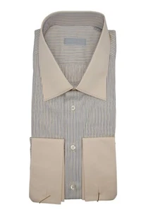 NEW STEFANO RICCI Dress Shirt 100% Cotton Size 18 Us 46 Eu ( C555) - Picture 1 of 2