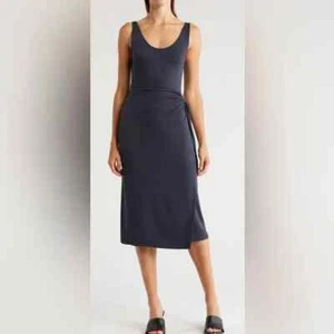 Vestido Vince Imitación Envolvente EN AZUL PARA MUJER TALLA M MEDIANO NUEVO SIN ETIQUETAS - Imagen 1 de 4