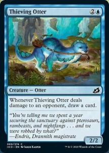 Thieving Otter x4 4x FOIL Ikoria NM MTG - Picture 1 of 1
