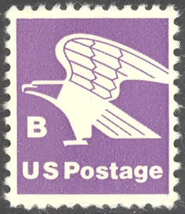 Scott 1818, the 1981 Eagle & B Issue (18¢) Single - Mint, Never Hinged - Bild 1 von 1