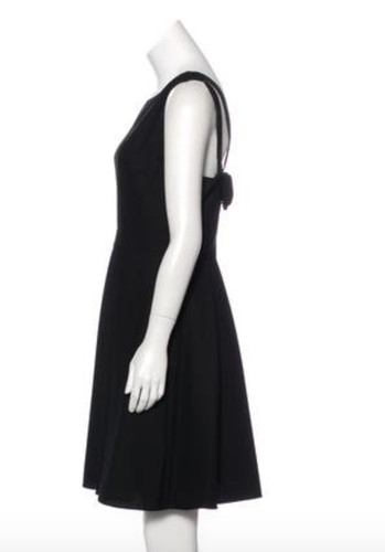 Borsa a mano Kate Spade rosa colorblock in pelle nera borsetta tote o abito nero con fiocco