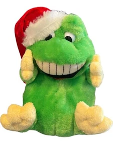 DanDee 8" Silly Christmas Frog Lights Up Plays "Santa Is Coming To Town" - Picture 1 of 7