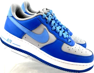 Nike Air Force 1 Low iD AQ3778-992 Lace-Up Blue AF1 Sneaker Shoes EU 39 Mens 8 - Picture 1 of 9