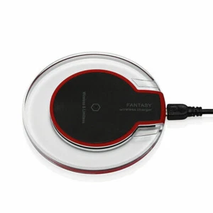 New Universal Wireless Charger Charging Pad for LG Samsung Galaxy Note 9/S10 - Picture 1 of 9