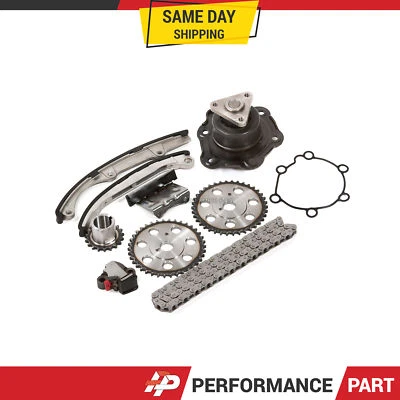 Kit de cadena de distribución bomba de agua para 91-98 Saturn SC SC2 SL2 1,9 L DOHC Foto 1 de 4