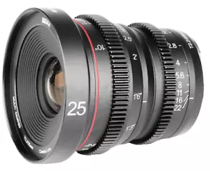 Meike 25mm T2.2 Cine (Sony E) - Sehr guter Zustand - Bild 1 von 3