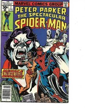 Spectacular Spider-Man #7 Morbius Human Torch Empathoid (Jun 1977 DC) Fine