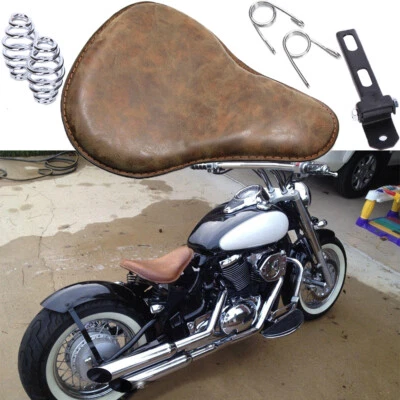 For Suzuki Boulevard C50 M50 S50 S40 Bobber Motorcycle Spring Solo Seat Saddle - Image 1 of 4