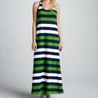 Tommy Bahama Rugby Striped Maxi Dress Size Small