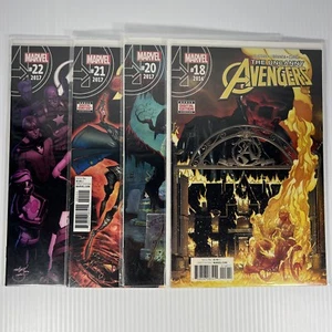 Lote de 4 cómics de Marvel Uncanny Avengers #18 20-22 Vol 3 2016 casi nuevos Gerry Duggan - Imagen 1 de 5