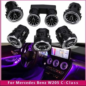 Luz de ambiente LED Air Vent 3 colores para Mercedes Benz Clase C W205 GLC X253 ES - Imagen 1 de 12