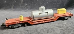 TRACK CLEANING SERVICE CAR 948 VINTAGE AMERICAN FLYER S GAUGE TRAIN FREIGHT CAR - Picture 1 of 9