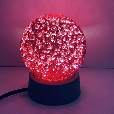 Ikea Kubbo Glas Space Lampe Leuchte Vintage Glaskugel 90er Jahre Murmel Kugel - Bild 1 von 4