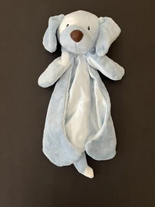Baby Gund Lovey Security Blanket Huggybuddy Spunky Puppy Dog Blue Satin Plush - Bild 1 von 5