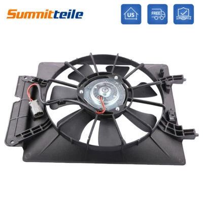Conjunto de motor de ventilador de refrigeración de radiador de CA para Honda Element 674-59747 2003-2006 Foto 1 de 4