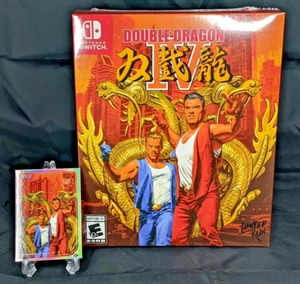 Double Dragon IV Edición Clásica con Tarjeta Coleccionable #295 Nintendo Switch NS - Imagen 1 de 9