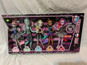 Monster High Dance Class 5 Pack Target 2013 G1 Nuevo en caja - Imagen 1 de 8