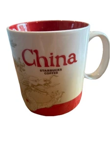 Starbucks Coffee China Mug Collector Series Global Icon City 16 oz Dragon - Picture 1 of 8