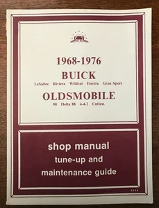 1968-1976 Buick Oldsmobile Shop Manual Tune-Up Maintenance Guide - 1981 - Picture 1 of 11
