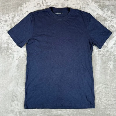 American Giant Premium Slub Crew Tee T-Shirt Mens Small Blue $65 USA New NWOT - Image 1 of 4
