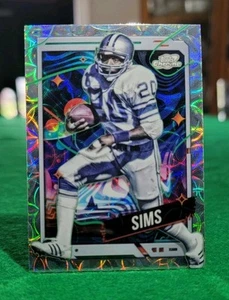 2024 Topps Chrome Cosmic - Rifrattore Nucleo Billy Sims #32 - Foto 1 di 2