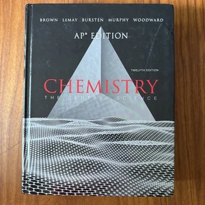 AP Edition Chemistry The Central Science 9780132175081 Clean Pages - Picture 1 of 4