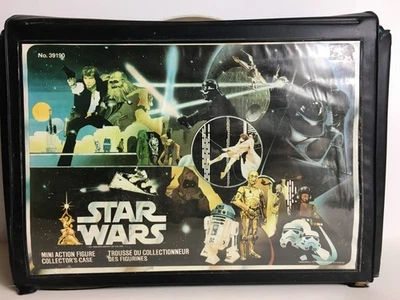 1977 年外国变体星球大战乙烯基人偶手提箱法国复古罕见 — 第 1/4 张图片