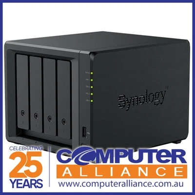 4 Bay Synology DiskStation DS425+ 2.5 Gigabit NAS Unit - image 1 of 3