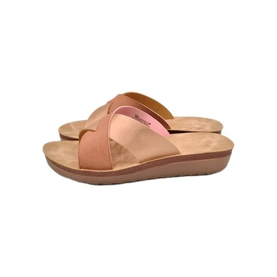 Sandalias para mujer Wanted 5 M oro rosa con tiras deslizables Heidi oro rosa sin cordones Foto 1 de 4