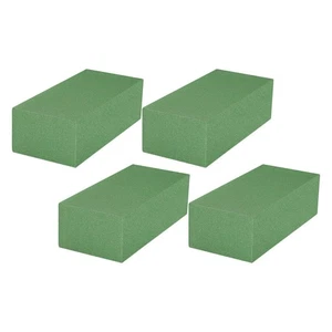 4 Pezzi Schiume Fiori Orologio Composizione Floreale Schiume Mattoni Floreali - Foto 1 di 12