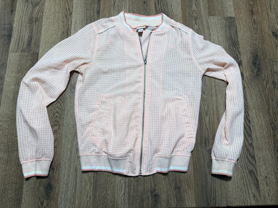 Merona Shirt, Women's Size XS, Pink, Long Sleeve Shirt, Full Zip, Long Sleeve - Image 1 of 4