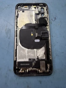 Apple iPhone XS Rückseite Gehäuse Ersatz Rahmen Schwarz - LESEN - Bild 1 von 10