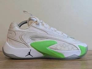 Nike Air Jordan Luka 2 Trick Shot White Green Boys Basketball Shoes Size 6.5Y - Picture 1 of 16