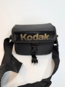 Kodak Camera Case Black Bag with Shoulder Strap 80s Vintage - Picture 1 of 5