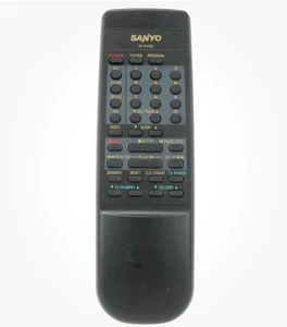 Sanyo IR-5420 TV/VCR Remote Control with Batteries - Picture 1 of 2