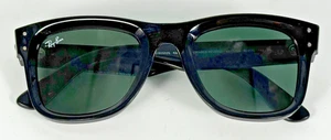 Ray Ban Sunglasses Wayfarer Reverse 6677/VR 50-22 145 Made in Italy Case not RB - Picture 1 of 20