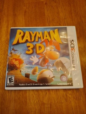 Rayman 3D Nintendo 3DS, 2011 CIB  Tested - Image 1 of 4