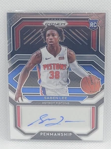 2020-21 Prizm Saben Lee RC Auto Penmanship Kolben  - Bild 1 von 2