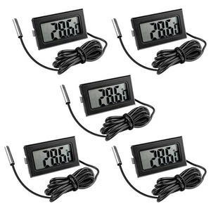 Digital Temperature Monitoring Set of 5 Waterproof with Easy Operation - Picture 1 of 25