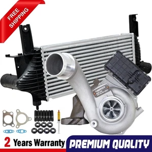 Upgrade Billet Turbo Charger+Intercooler For Nissan Navara D40 YD25 2.5L 2010- - Imagen 1 de 11