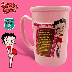 Tazza Betty Boop rosa Sweetheart preferita dall'America. Nuovo senza etichette! RARO! - Foto 1 di 8