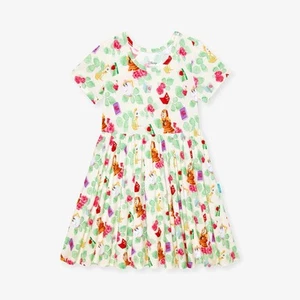 Posh Peanut x Disney Princess Belle Friends Ruffled Twirl Dress 5-6T - Picture 1 of 3
