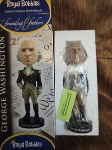 president george washington royal bobbles bobblehead- New in Box! - Picture 1 of 6