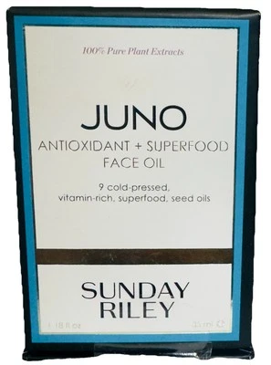 Sunday Riley JUNO Antioxidant + Superfood Face Oil 1.18 oz / 35ml - NEW SEALED - Image 1 of 4