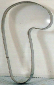 "NUEVO Cortador de galletas Fat CANDY CAÑA METAL 3"" x 1 7/8"" - Imagen 1 de 1