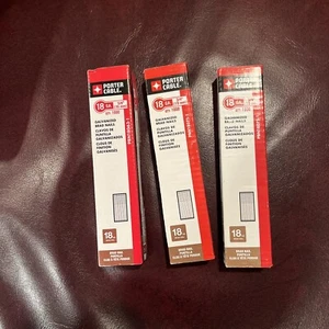 Porter Cable 18ga Galvanized Brad Nails (3 Box Total) - Picture 1 of 3