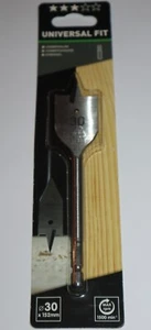 Fraise Bois pour Perceuse Ø 30 MM Longueur 152 MM UNVIVERSAL FIT - Foto 1 di 1