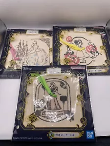 Disney Principessa Ichiban Kuji Colori Luminosi Premio D Sacchetto con Coulisse Set 3 Nuovo - Foto 1 di 5