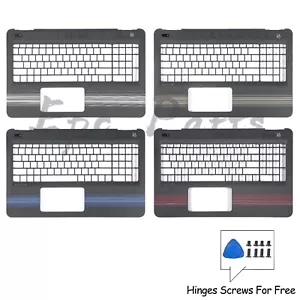NUEVO reposamanos para HP Pavilion 15-AU 15-AW 15-AL TPN-Q172 TPN-Q175 plástico negro - Imagen 1 de 8