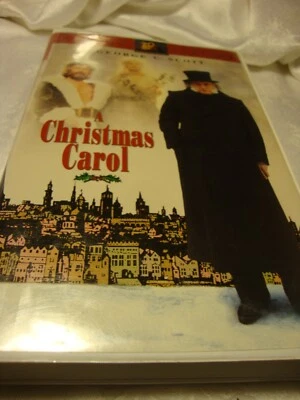 'A Christmas Carol'  George C. Scott (VHS1984 Clamshell) 100 Minutes/Color    X1 - Image 1 of 2